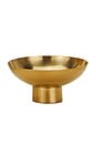 view 1 of 1 Small Essential Footed Bowl in Brass