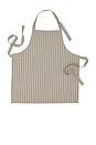 view 1 of 2 Essential Striped Apron in Light Grey & Dark Grey