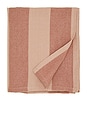 view 1 of 4 Essential Striped Tablecloth in Blush & Terracotta