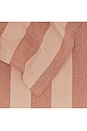view 4 of 4 Essential Striped Tablecloth in Blush & Terracotta