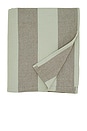 view 1 of 4 Essential Striped Tablecloth in Sage & Olive