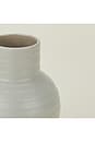 view 2 of 2 Large Essential Ceramic Vase in Light Grey