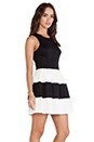 view 2 of 4 Miss Totally Dress in Black & White