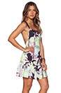 view 3 of 5 Gifted Goddess Mini Dress in Palms Print
