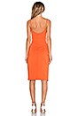 view 3 of 3 Vivid Dress in Orange