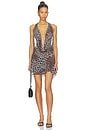 view 1 of 4 VESTIDO ROSANNA SLEEVELESS in Leopard