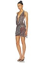 view 3 of 4 VESTIDO ROSANNA SLEEVELESS in Leopard