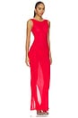 view 2 of 3 VESTIDO LUMINARA in Red