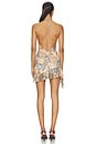 view 4 of 3 Vira Mini Dress in Tan Butterfly