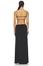 view 4 of 4 ROBE MIRELLE TWO-PIECE MAXI in Black