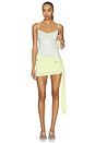 view 1 of 4 VESTIDO KARYS MINI in Yellow Stripe