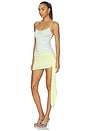 view 3 of 4 VESTIDO KARYS MINI in Yellow Stripe