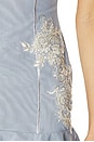 view 4 of 4 ROBE JIJI APPLIQUE MINI  in Blue