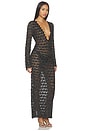 view 2 of 4 ROBE SIENNA MAXI  in Black