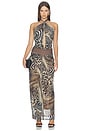 view 1 of 4 VESTIDO ISLYNN MAXI  in Safari