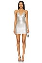 view 2 of 5 x REVOLVE Ellery Mini Dress in Silver