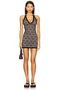 view 1 of 4 Gem Mini Dress in Black