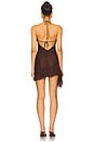 view 3 of 3 Vira Mini Dress in Chocolate