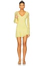 view 1 of 3 Yvette Dress in Yellow