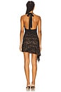 view 3 of 3 Gemma Halter Mini Dress in Black