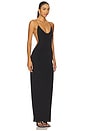 view 3 of 5 SIMONE MAXI 원피스 in Black