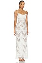 view 2 of 3 VESTIDO LEONA MAXI in Off White