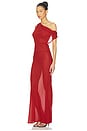 view 3 of 5 ROBE KAHLO MAXI in Red