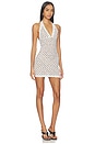 view 2 of 4 VESTIDO GEM MINI in White Polka Dot