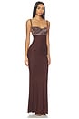 view 2 of 4 Silo Maxi Dress in Chocolate