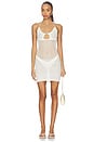 view 1 of 3 Kaci Mini Dress in White