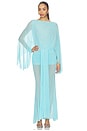 view 1 of 5 VESTIDO ELARIA MAXI in Blue