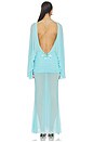 view 4 of 5 VESTIDO ELARIA MAXI in Blue
