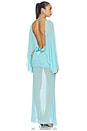view 5 of 5 VESTIDO ELARIA MAXI in Blue