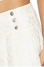view 6 of 6 Remini Lace Skort in White