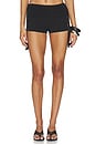 view 2 of 6 Marielle Short in Black