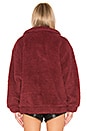 view 3 of 4 Pixie Jacket in Burgundy