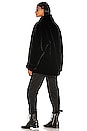 view 3 of 3 Nya Faux Fur Jacket in Black