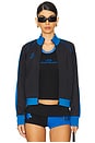 view 1 of 5 BLOUSON ALLIRA in Black & Blue