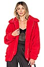 view 1 of 4 MANTEAU PIXIE in Red