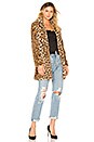 view 1 of 3 Sahara Faux Fur Coat in Leopard