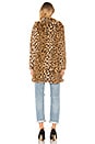 view 3 of 3 Sahara Faux Fur Coat in Leopard