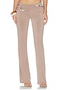 view 1 of 6 PANTALÓN RHEA  in Taupe