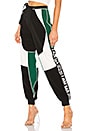 view 1 of 4 Electra Pant in Black, Green & White