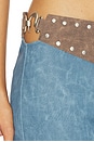 view 6 of 6 Kessa Pant in Blue & Brown