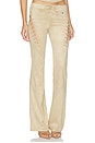 view 2 of 6 PANTALON XENIA in Tan