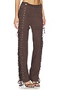view 3 of 7 PANTALON HOLLY in Brown