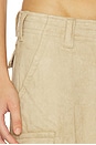 view 6 of 6 PANTALON EFFIE CARGO in Brown