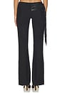 view 5 of 6 PANTALON ISELDA FRINGE in Black