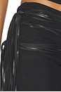 view 7 of 6 PANTALON ISELDA FRINGE in Black