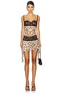 view 5 of 6 Silo Mini Skirt in Leopard